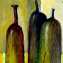 Artwork title: Bottles (private collection). Artist: Sergey Ledyaev