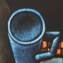 Artwork title: Still life with a blue mug (private collection). Author: Georgiy Makarov