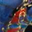 Artwork title: Rider in the night (private collection). Author: Inna Kostina