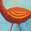 Artwork title: The bird of happiness. Author: Abduahat Muratbaev