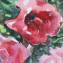 Artwork title: Red peonies. Author: Yriy Shneiderman