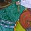 Artwork title: Riding on a young stallion (private collection). Author: Galiya Khusainova (GaBo)