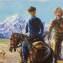 Artwork title: A long way. Author: Maksut Zahanov